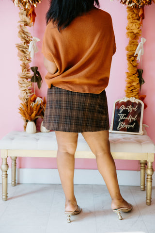 Timeless Plaid Skirt
