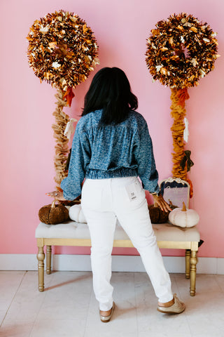 Floral Denim Jacket