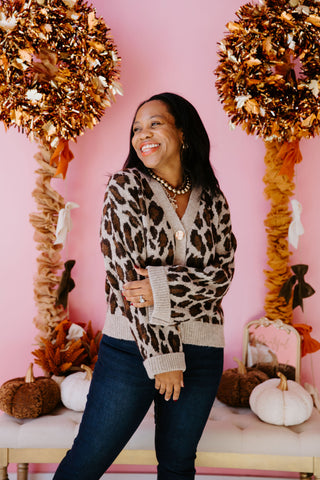 Wild to be Chic Cardigan