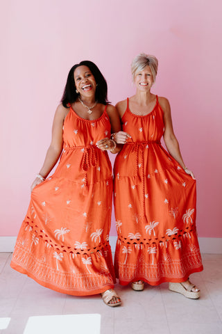 Meet Me At The Fireworks Maxi Dress