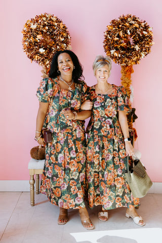 Wildflower Bloom Midi Skirt