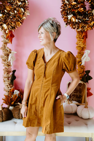 Golden Glaze Dress