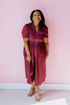 Come Away With Me Midi Dress