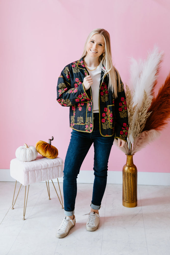 Midnight Rose Jacket