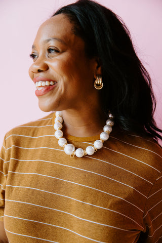 Pearl Ring Necklace