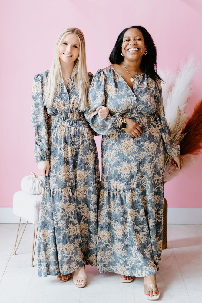 Falling Into Florals Maxi Dress