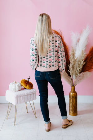 Falling into Petals Cardigan