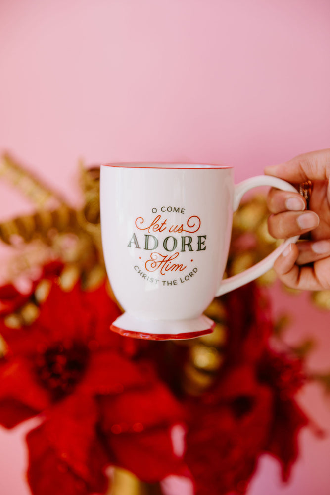 Come Let Us Adore Him Coffee Mug