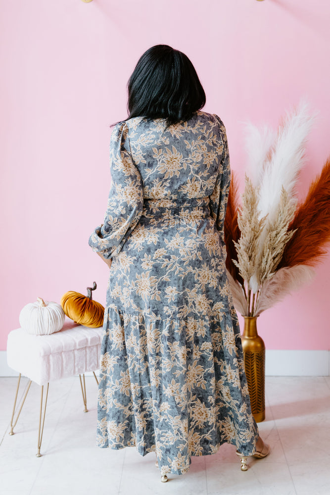 Falling Into Florals Maxi Dress