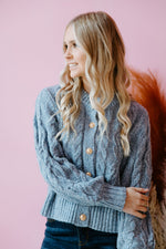 Chambray Chic Cardigan