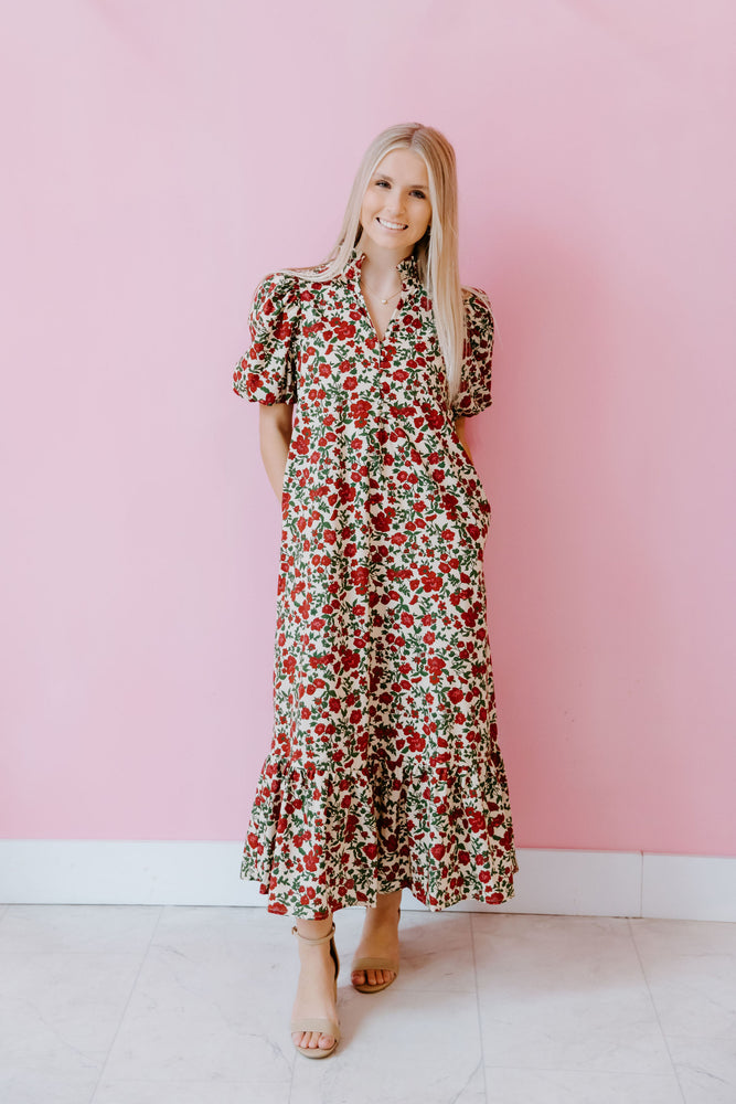 Never Let Go Midi Dress
