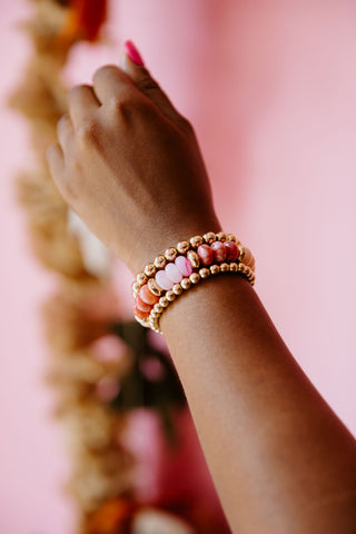 3 Beaded Bracelet