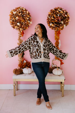 Wild to be Chic Cardigan