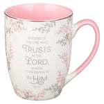 Trusts in the Lord Mug