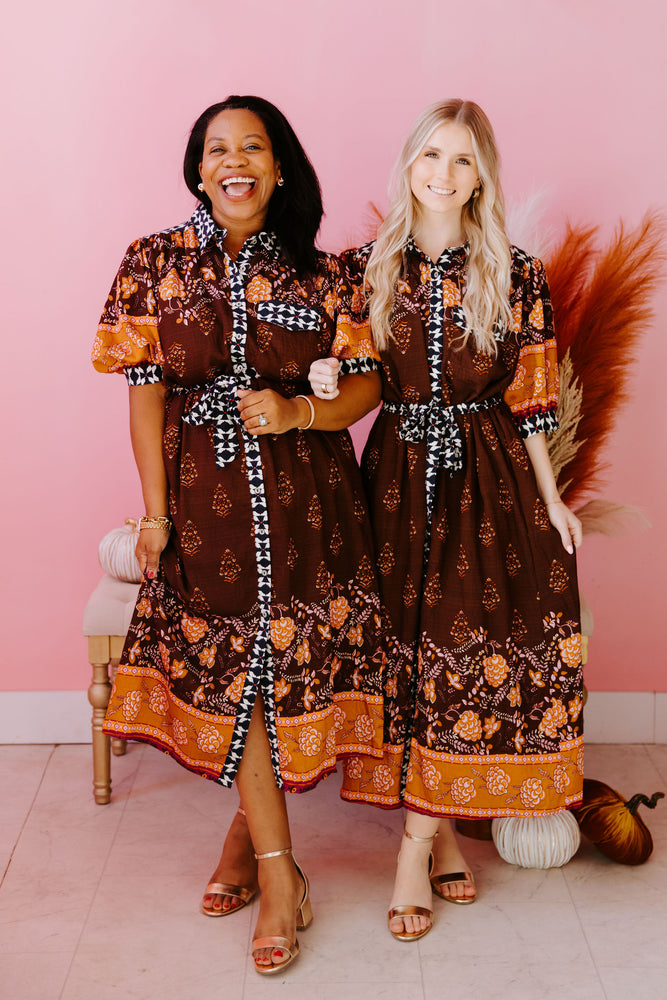 Thinking About You Midi Dress