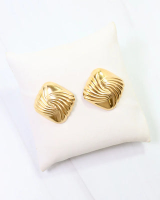 So Chic Square Earring