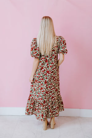 Never Let Go Midi Dress