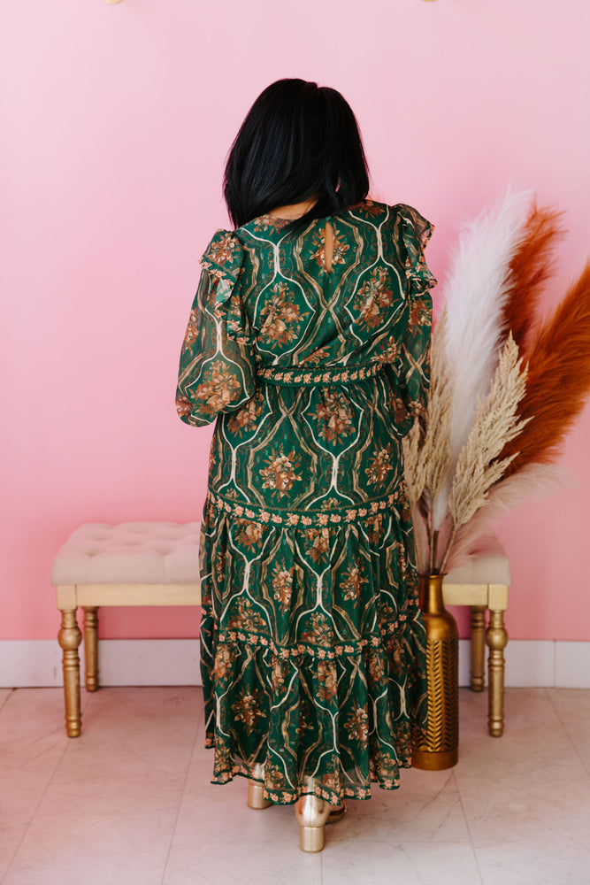 Chic & Cheerful Midi Dress