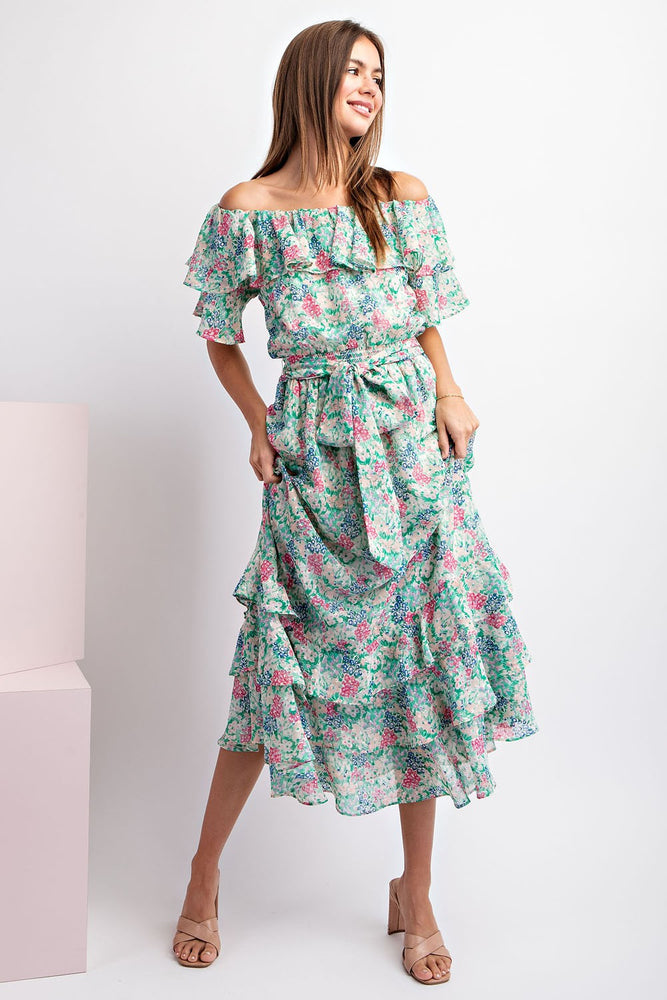 Blossom and Bloom Maxi Dress