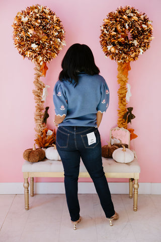 Petals and Blooms Sweater