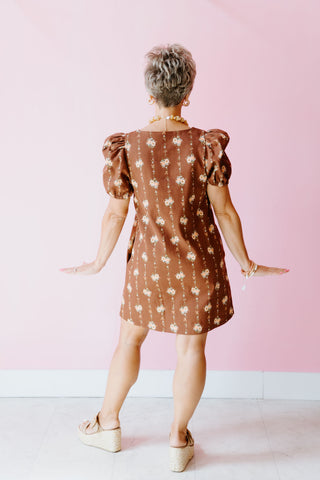 Golden Glamour Dress