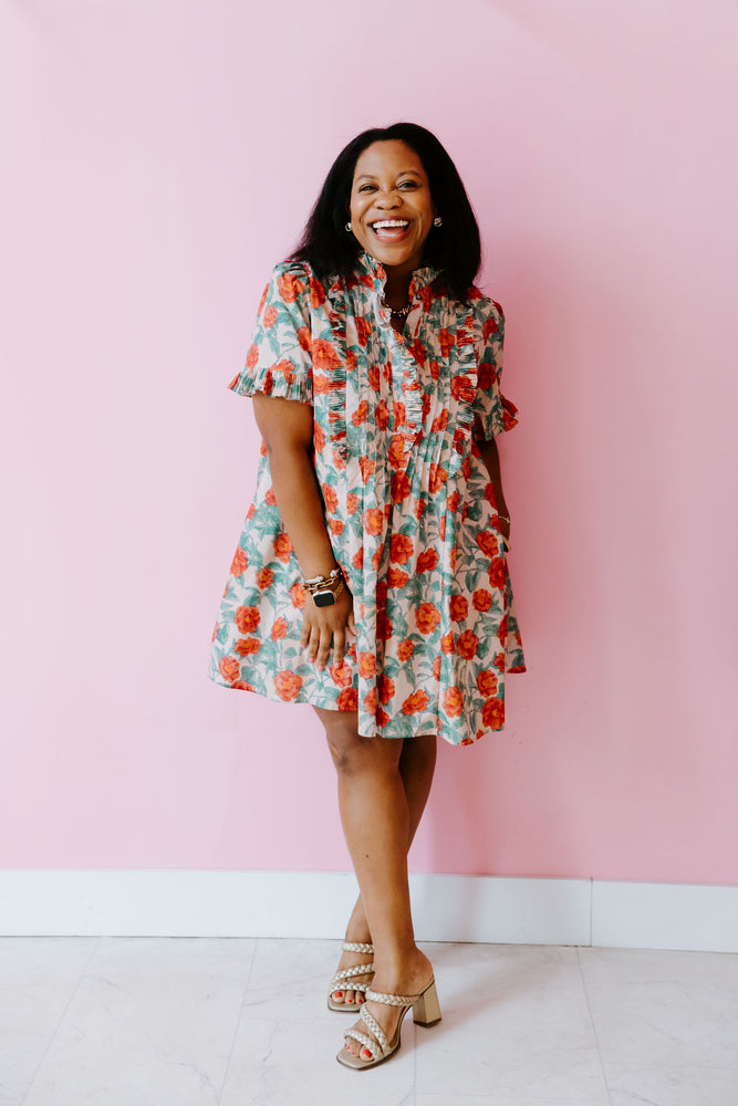 Vintage Rose Dress