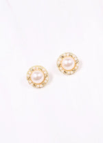 Whitney Embellished Pearl Earring