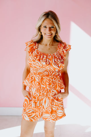 Tropical Coral Top