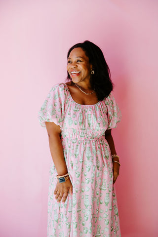 Daylight Chic Midi Dress