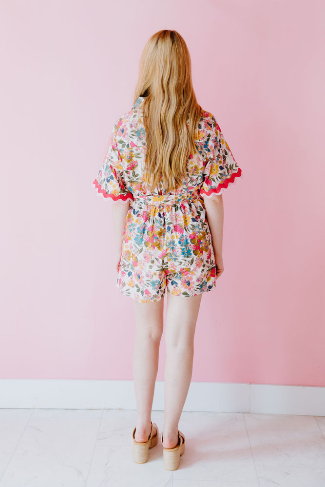 Sun Blossom Romper