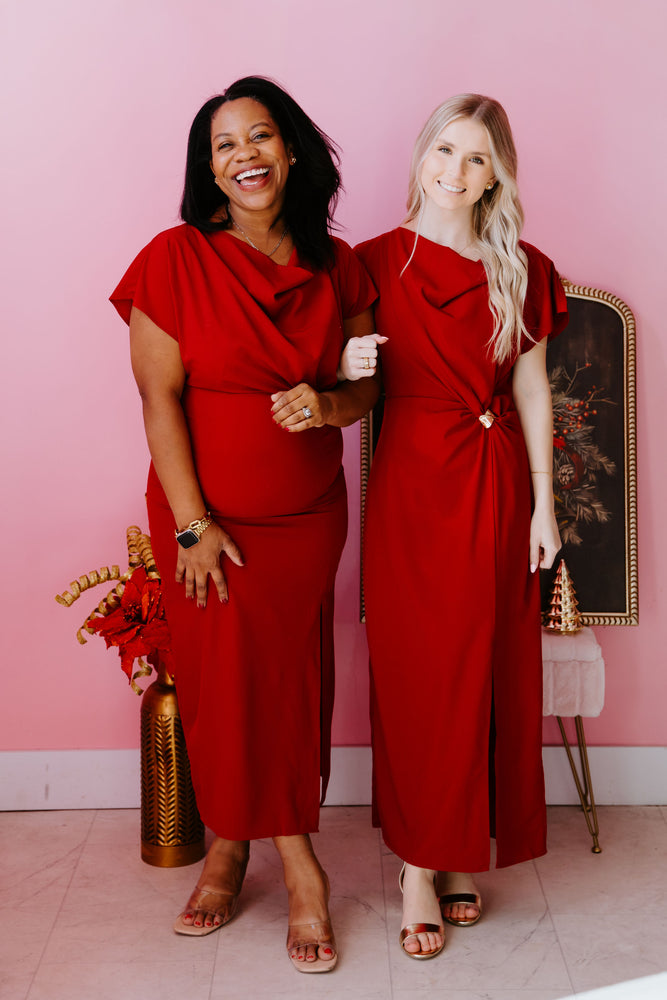 Effortless Beauty Midi Dress