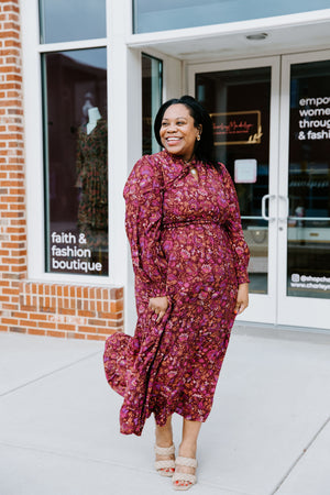 Blissful Garden Maxi Dress