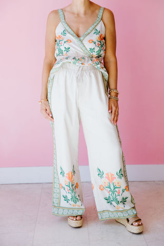 Petals Chic Pants
