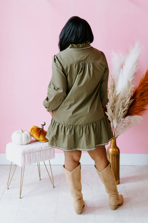 Olive to be Chic Dress