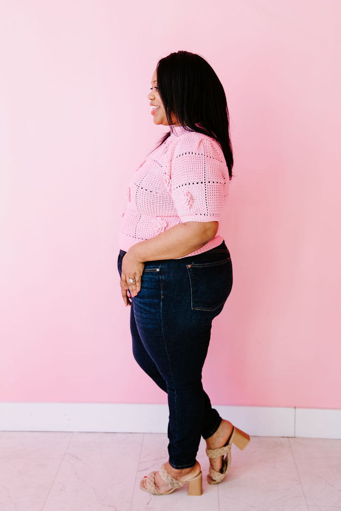 Petals in Pink Top