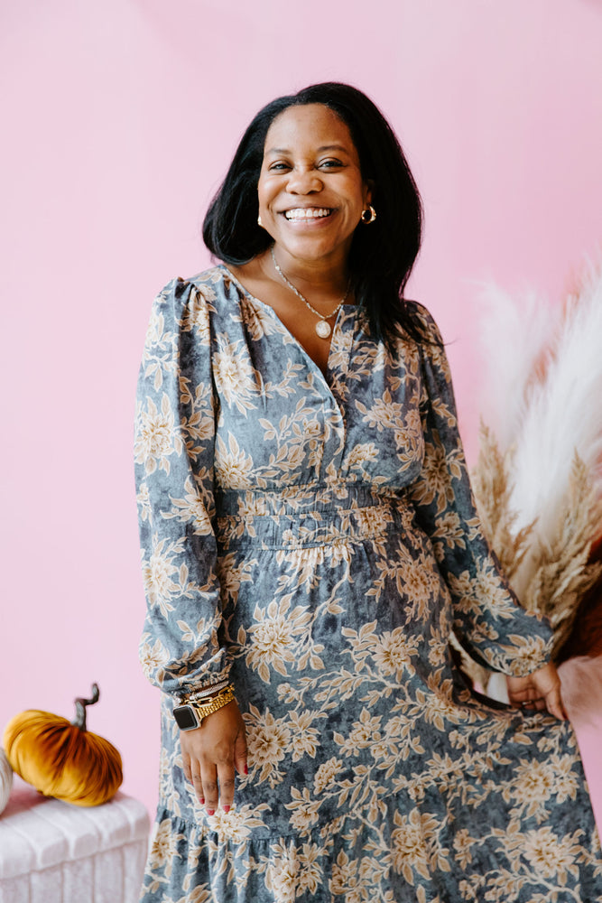 Falling Into Florals Maxi Dress