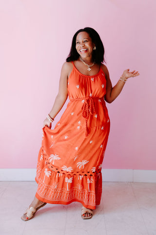 Meet Me At The Fireworks Maxi Dress