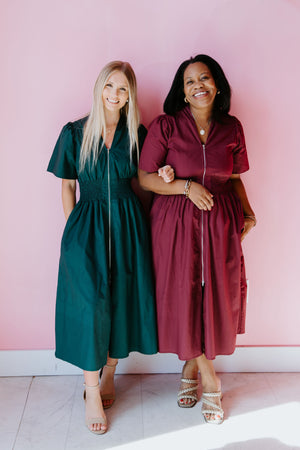 Come Away With Me Midi Dress