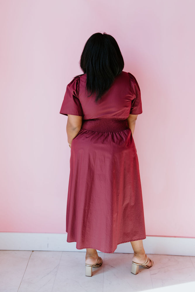 Come Away With Me Midi Dress