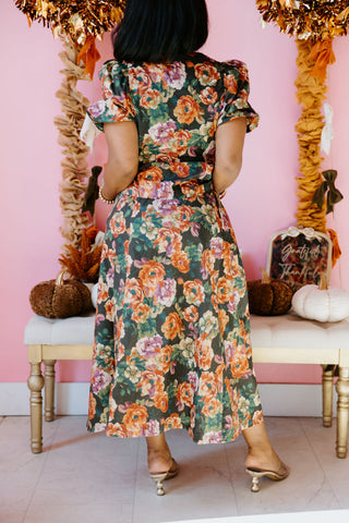 Wildflower Bloom Midi Skirt
