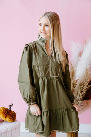 Olive to be Chic Dress