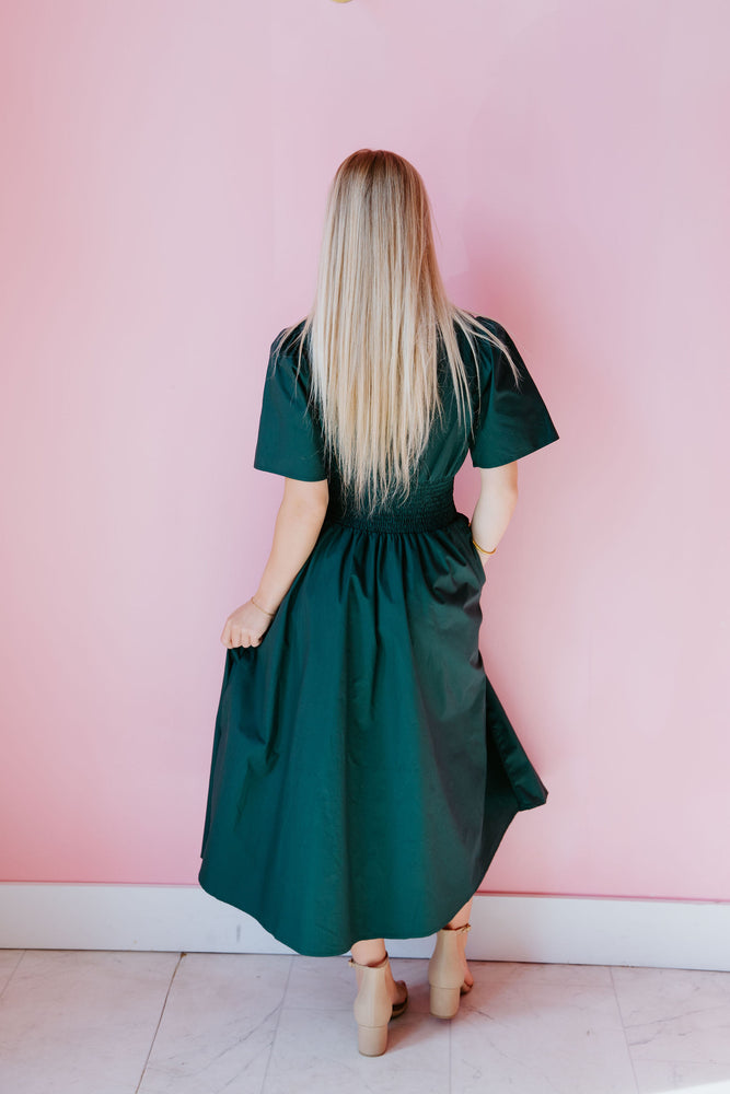 Come Away With Me Midi Dress
