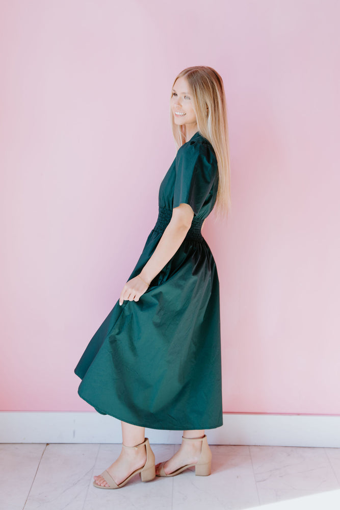 Come Away With Me Midi Dress