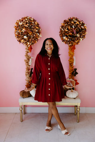 Garnet Glam Dress