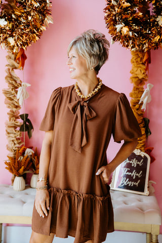 Wrapped In Fall Dress