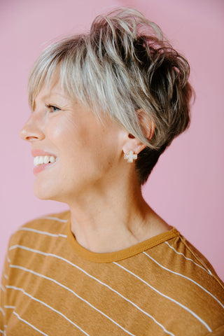 Amelia Cross Earrings