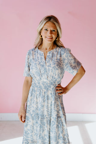 Modern Chic Midi Dress