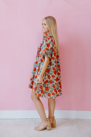 Vintage Rose Dress
