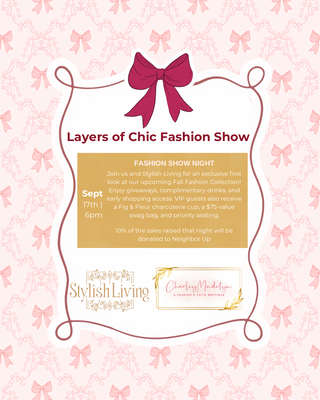 Layers of Chic Fashion Show