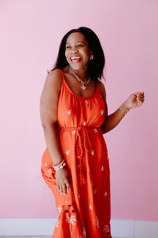Meet Me At The Fireworks Maxi Dress
